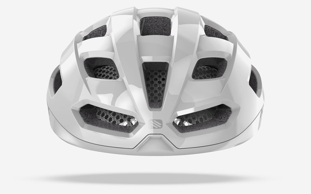 HELMET SKUDO WHITE SHINY L