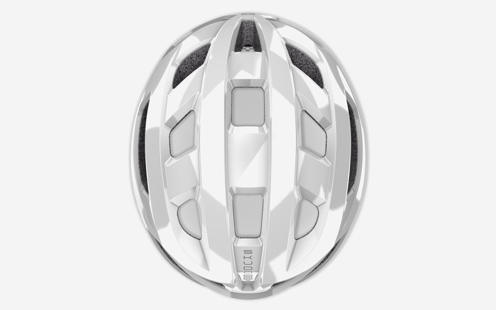 HELMET SKUDO WHITE SHINY S-M