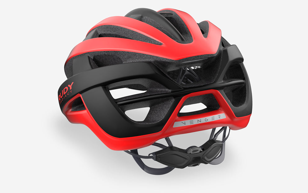 HELMET VENGER ROAD RED - BLACK (MATTE) S