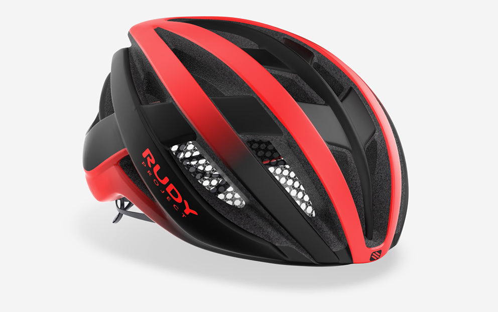 HELMET VENGER ROAD RED - BLACK (MATTE) M