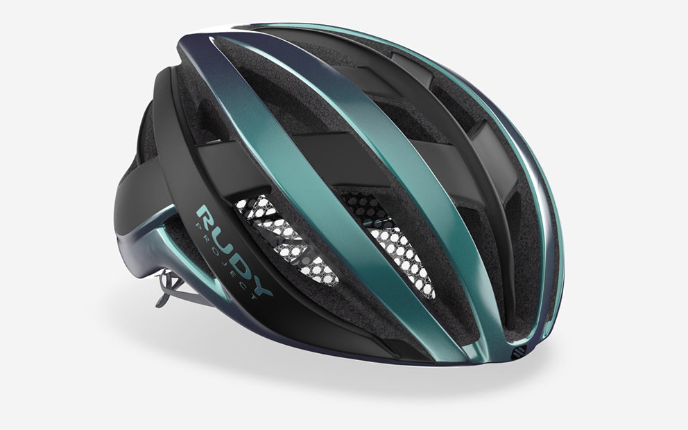 HELMET VENGER ROAD IRIDESCENT BLUE (SHINY) M