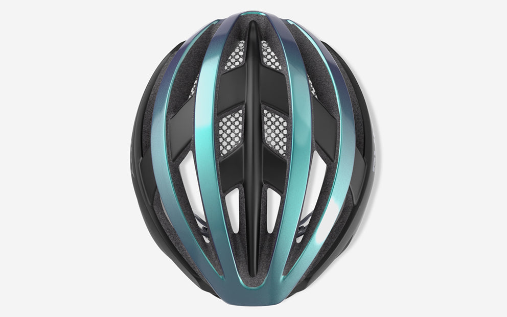 HELMET VENGER ROAD IRIDESCENT BLUE (SHINY) L