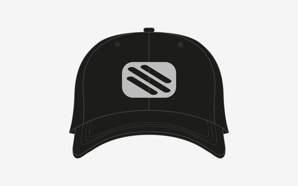 CAP BLACK LOGO LG