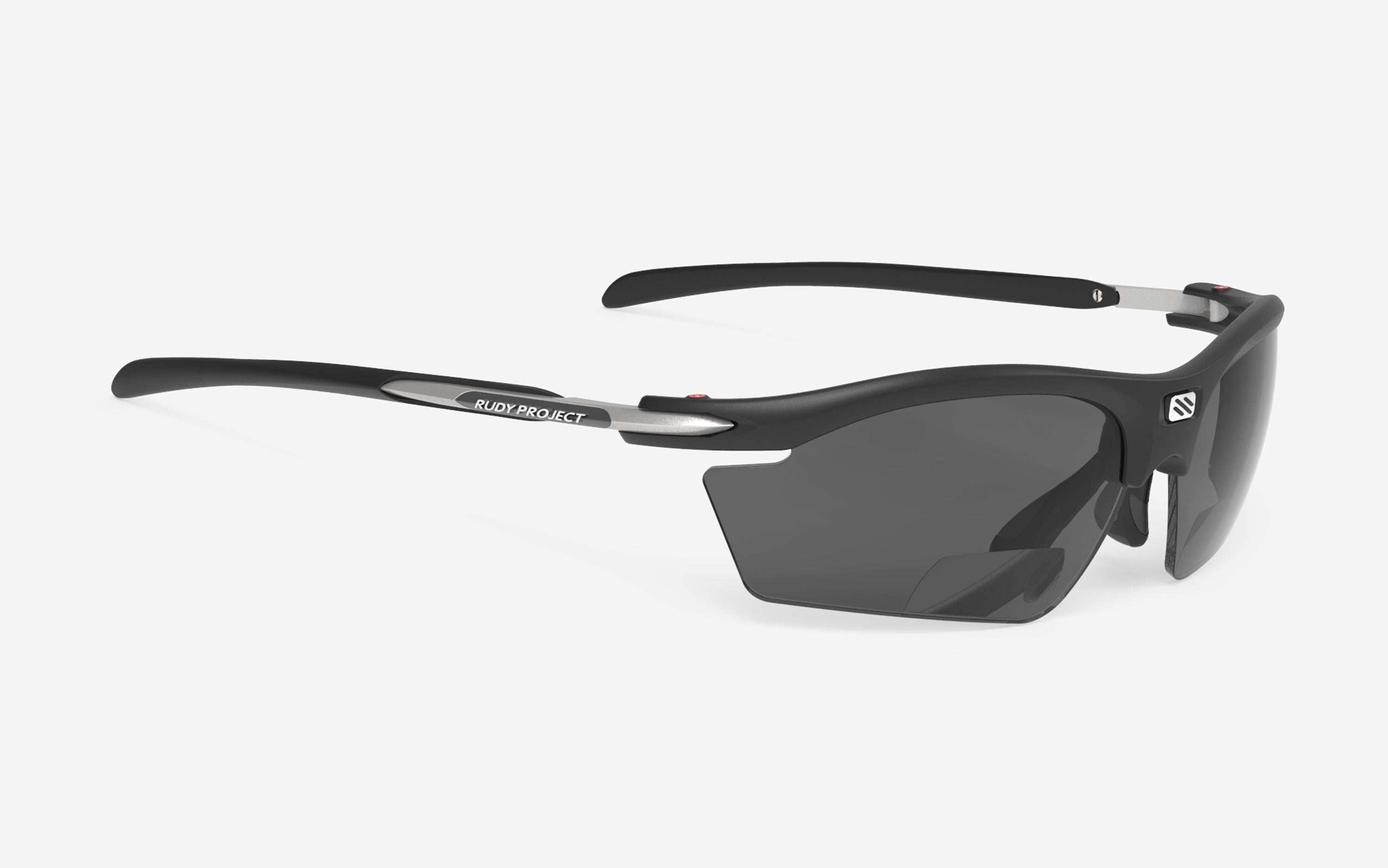 RYDON READER PRESCRIPTION SUNGLASSES +2.0 RX SMOKE BLACK