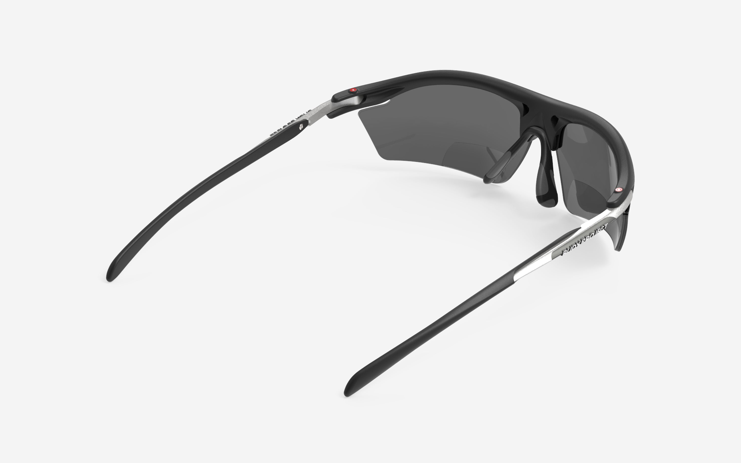 RYDON READER PRESCRIPTION SUNGLASSES +2.5 RX SMOKE BLACK