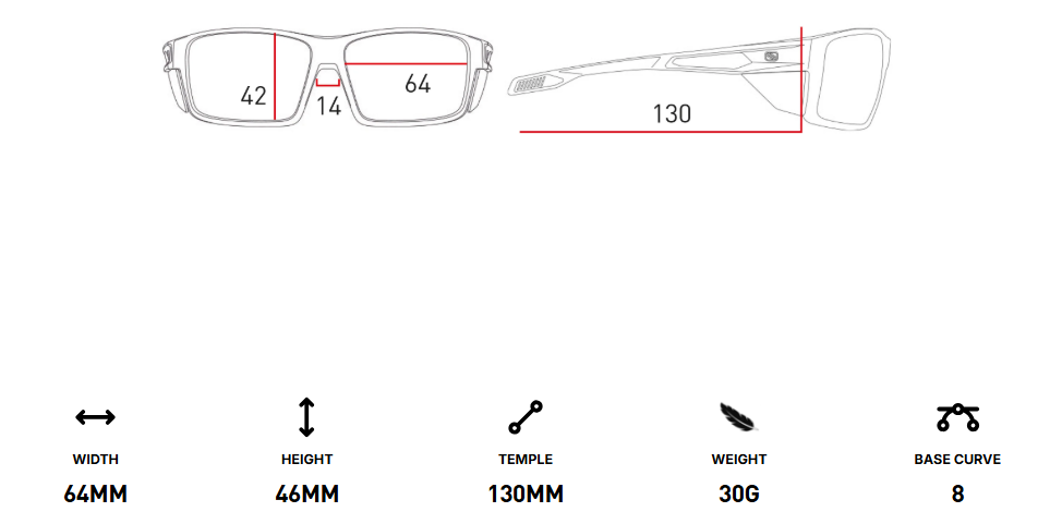 NYAD READER PRESCRIPTION SUNGLASSES +1.50 RX MULTILASER ICE