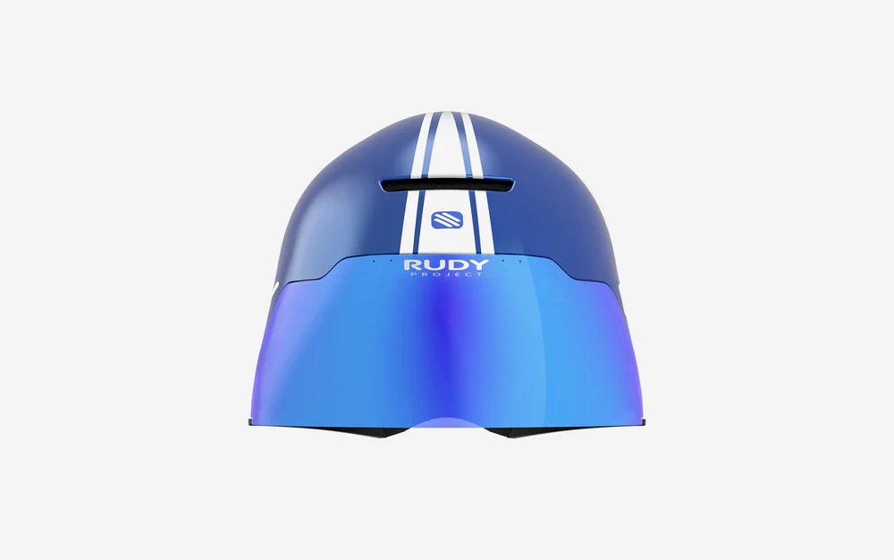 HELMET WINGDREAM BLUE METAL SHINY L