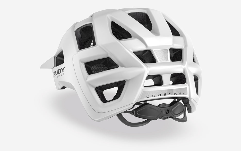 HELMET CROSSWAY WHITE - (MATTE) L