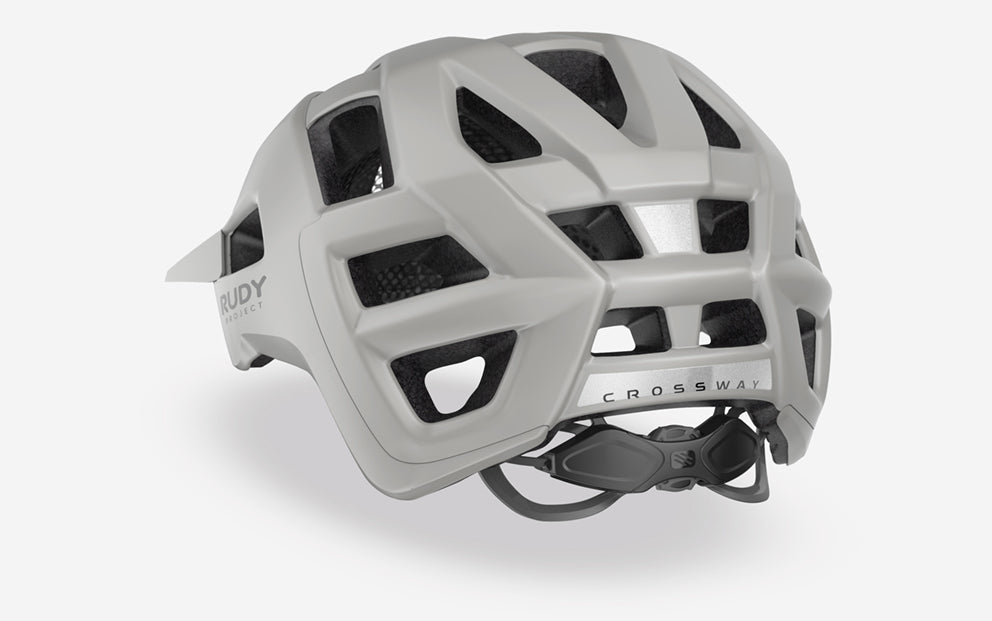 HELMET CROSSWAY LIGHT GREY MATTE L