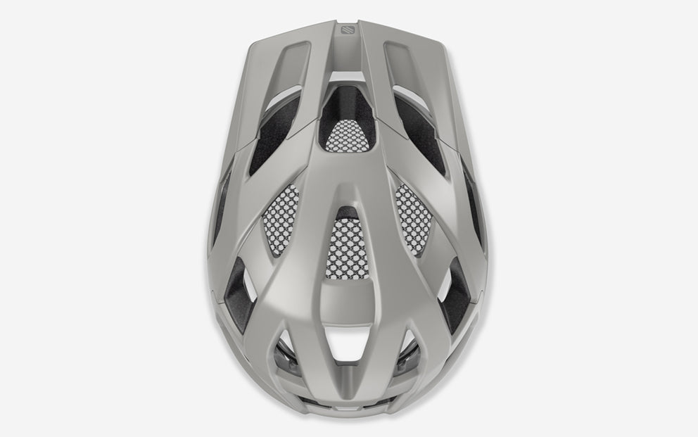 HELMET CROSSWAY LIGHT GREY MATTE L