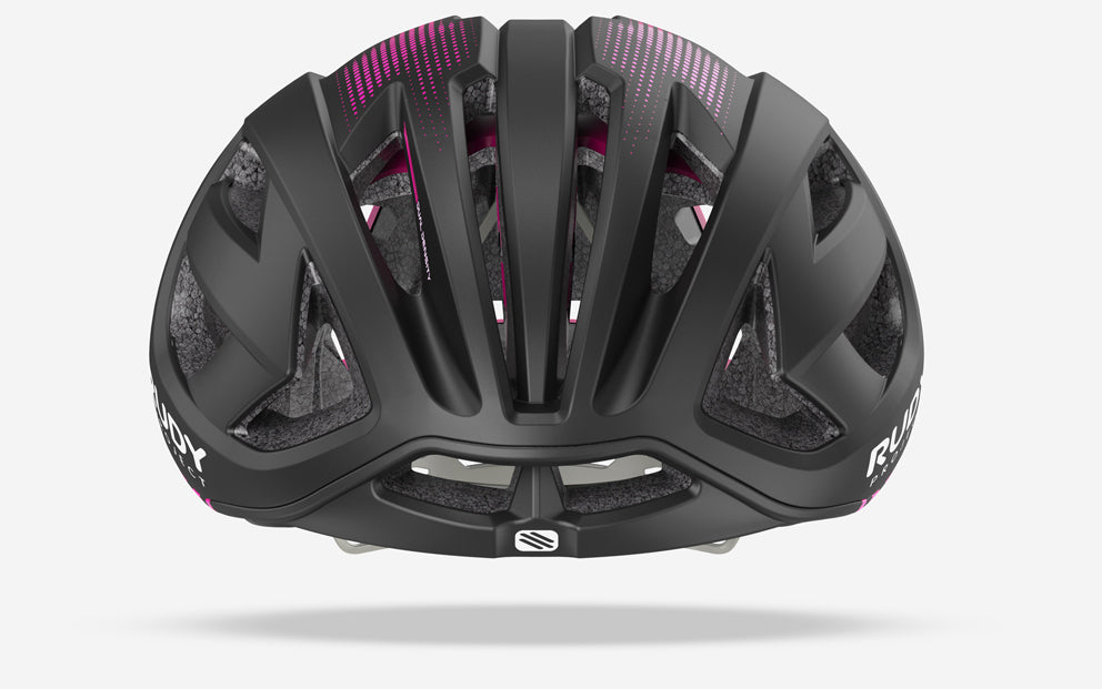 HELMET EGOS BLACK / PINK FLUO (MATTE) L