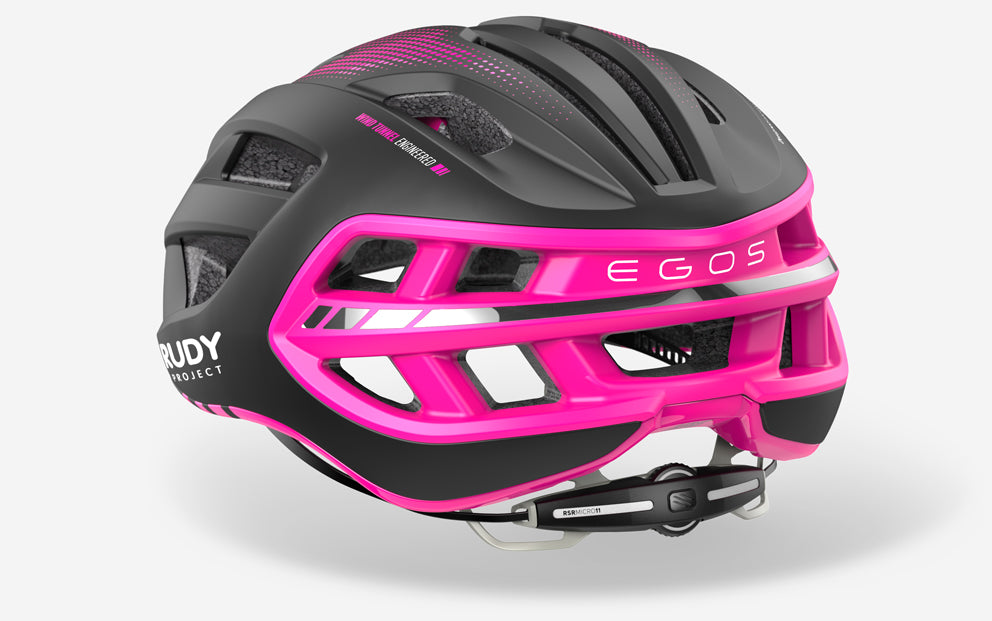 HELMET EGOS BLACK / PINK FLUO (MATTE) L