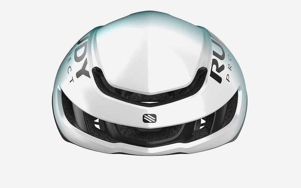 HELMET NYTRON PEARL/EMERALD/BLACK METAL MATTE S-M