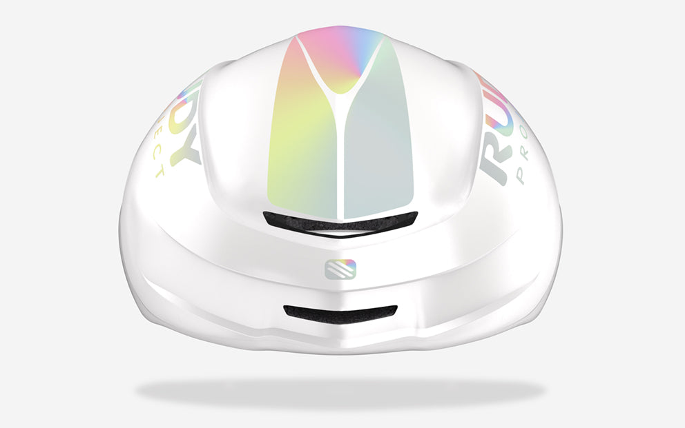 HELMET NYTRON PRO WHITE IRIDESCENT (MATTE) S-M