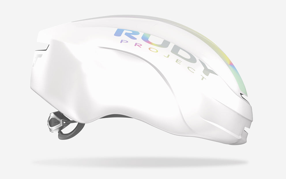 HELMET NYTRON PRO WHITE IRIDESCENT (MATTE) L
