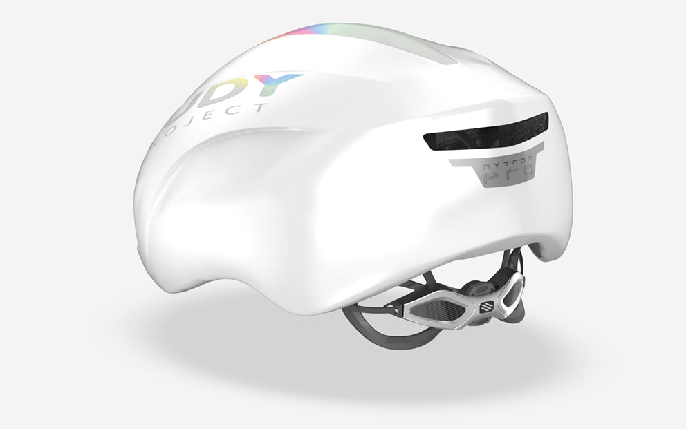 HELMET NYTRON PRO WHITE IRIDESCENT (MATTE) S-M