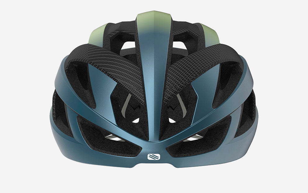 HELMET REBEL BLUE AVIO/APPLE GREEN METAL MATTE L