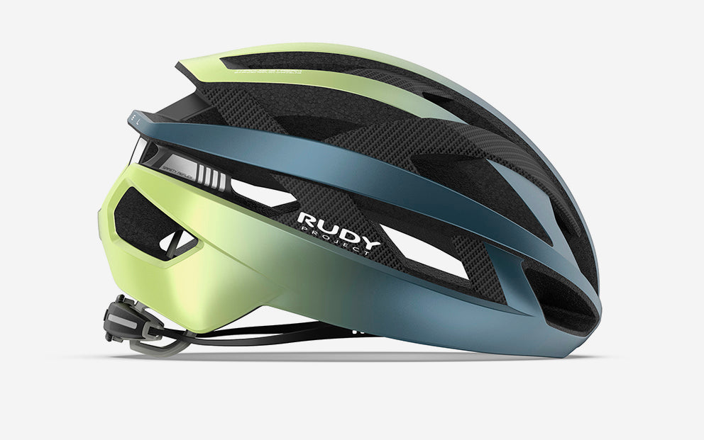 HELMET REBEL BLUE AVIO/APPLE GREEN METAL MATTE S-M