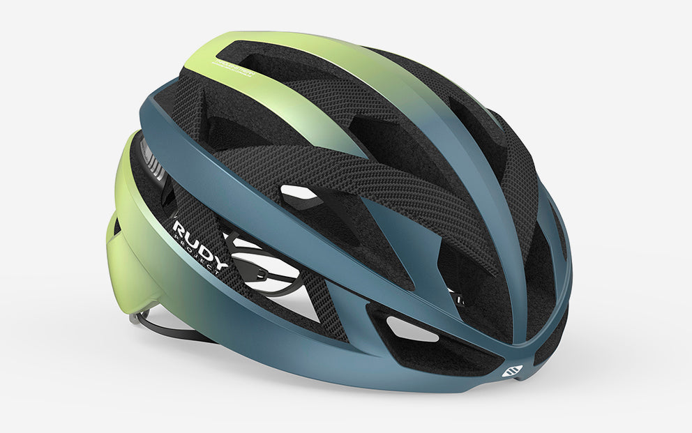 HELMET REBEL BLUE AVIO/APPLE GREEN METAL MATTE L