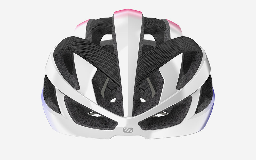 HELMET REBEL PEARL METAL/PINK/CYBER BLUE SHINY L