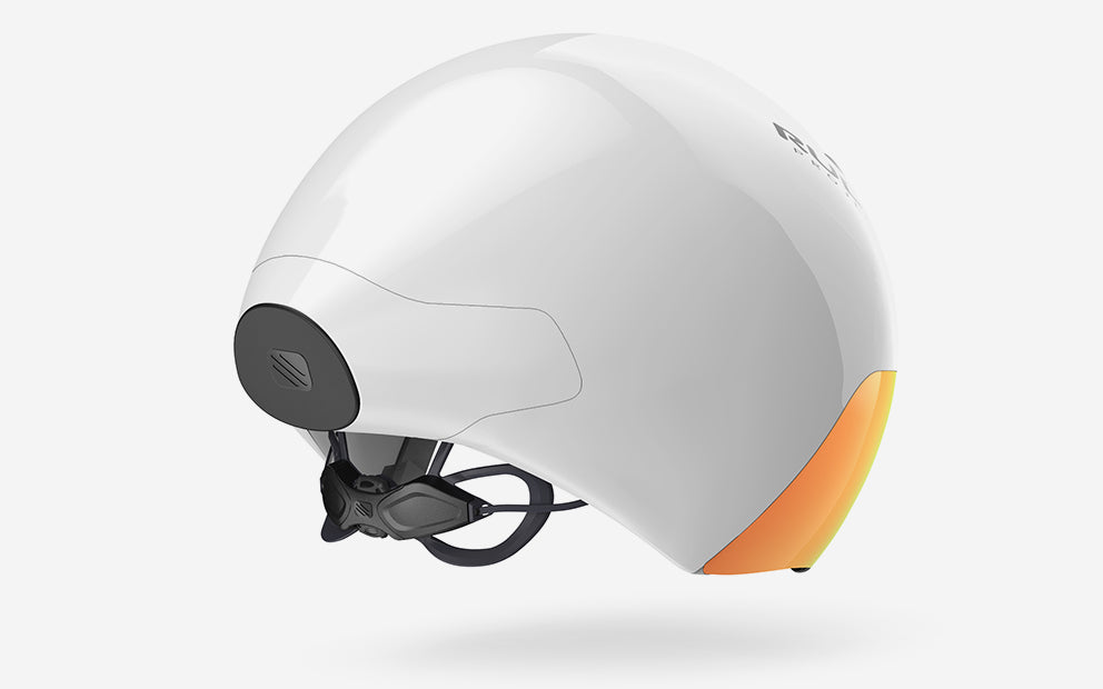 HELMET THE WING WHITE SHINY  L