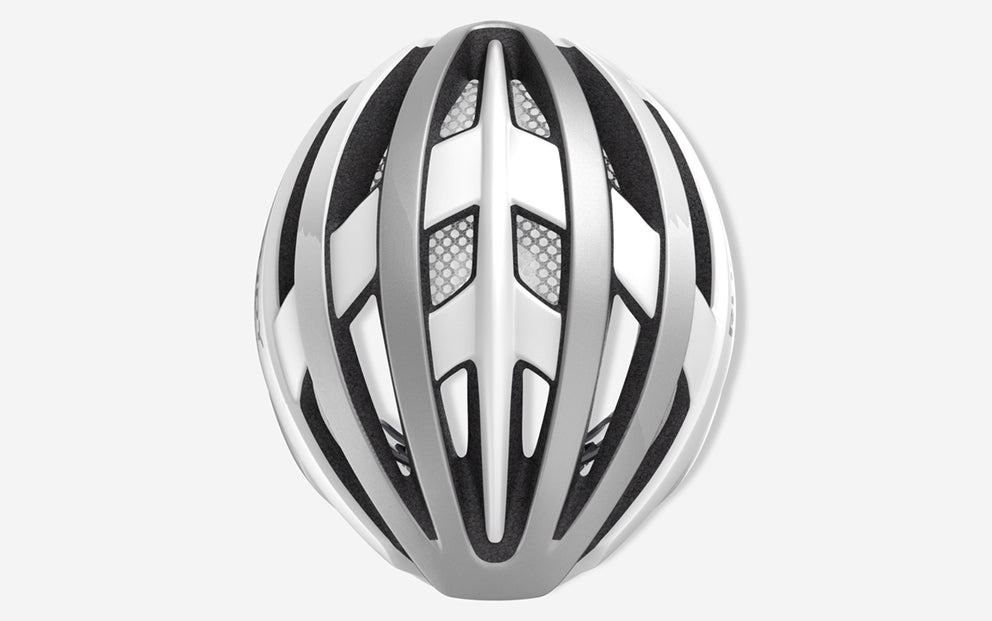 HELMET VENGER ROAD  WHITE - SILVER (MATTE) S