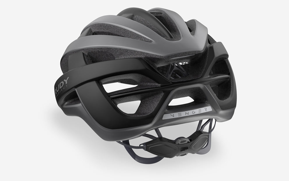 HELMET VENGER ROAD TITANIUM - BLACK (MATTE) S